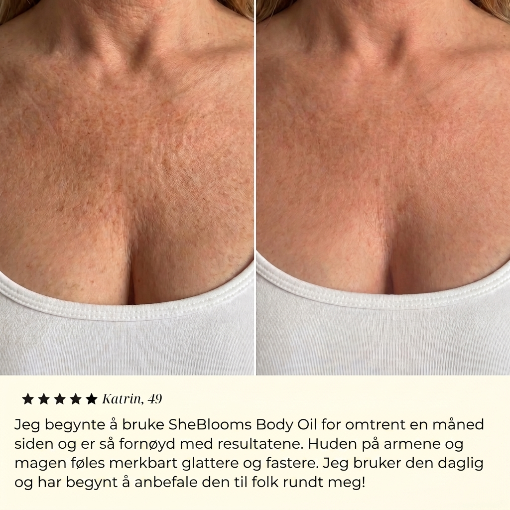 SheBloom® firming body oil