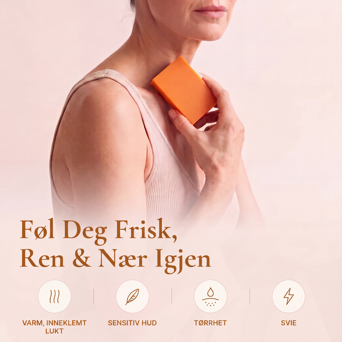SheBloom® Persimonsåpe – Japansk tradisjon mot alderslukt